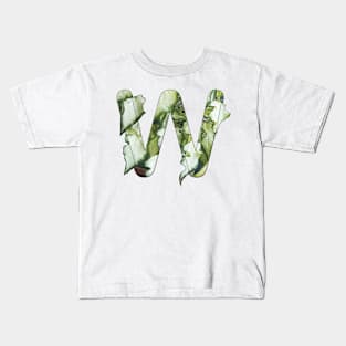 Letter W Kids T-Shirt